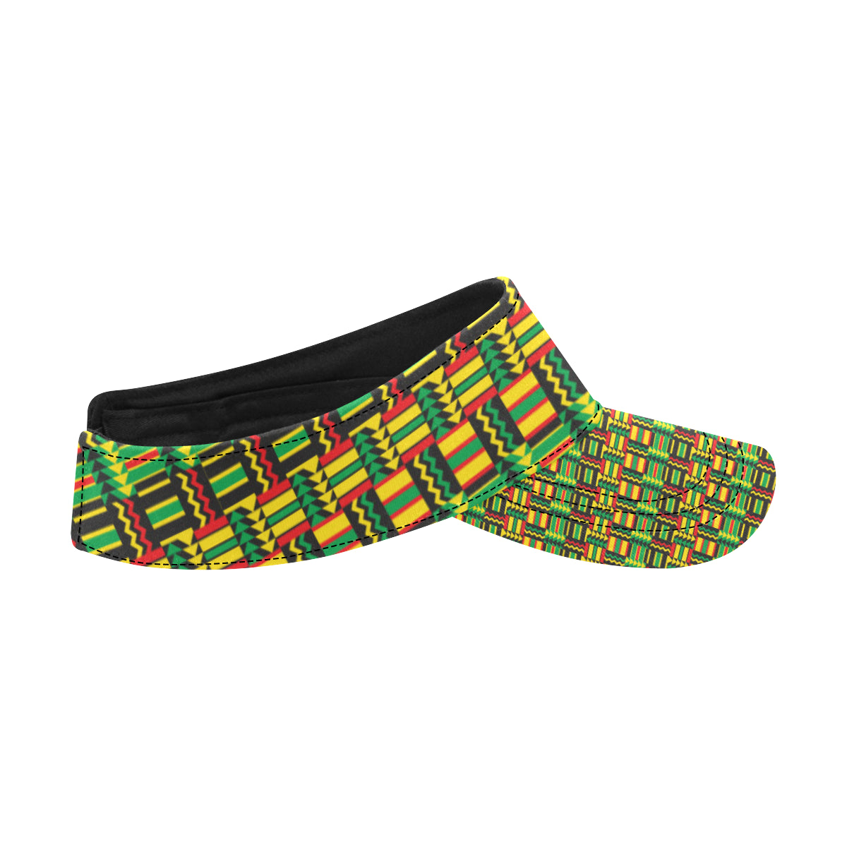 African Zip Zag Print Pattern Unisex Sun Visor