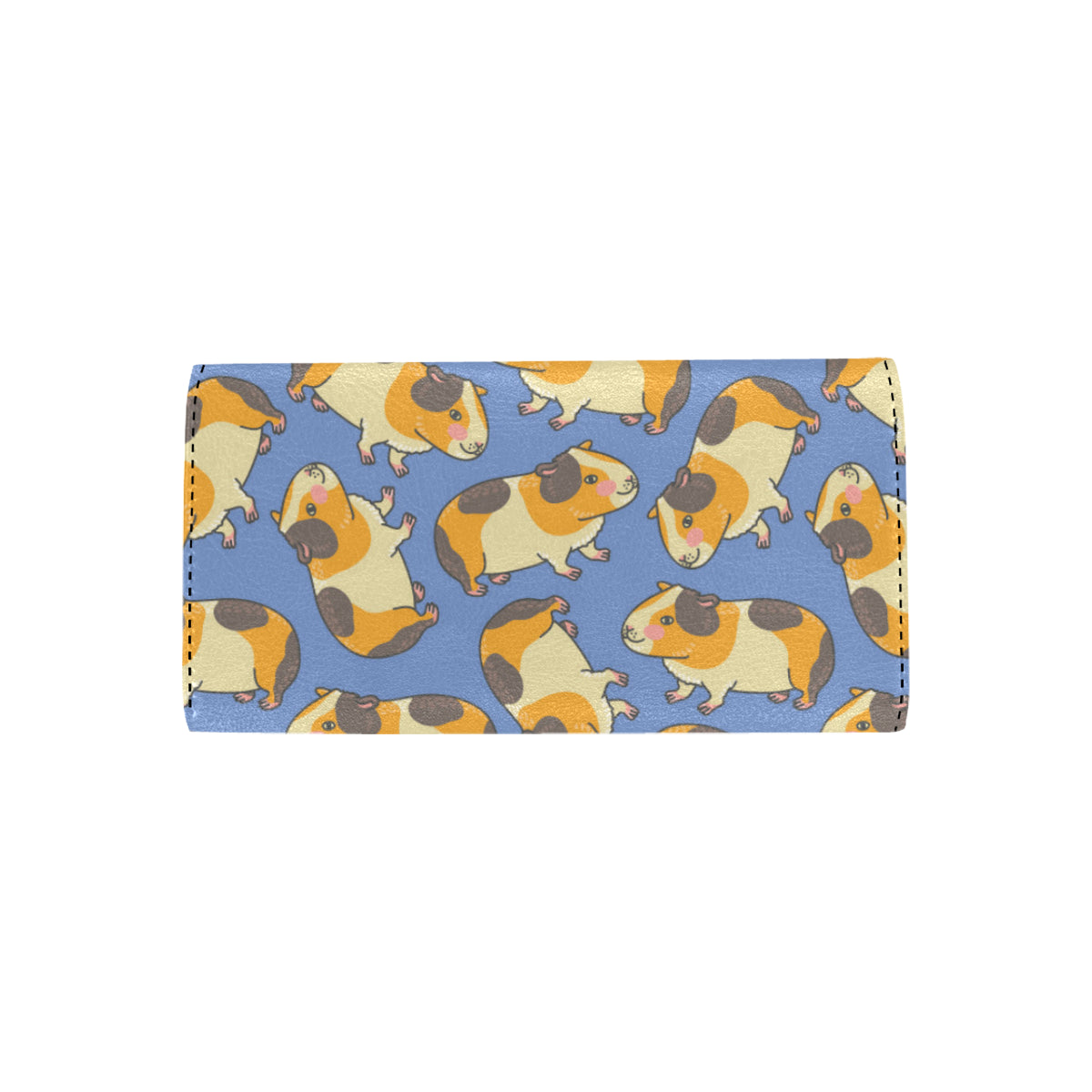 Guinea Pig Pattern Print Design 01 Women's Trifold Wallet