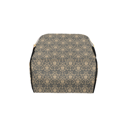 Damask Elegant Luxury Print Pattern Diaper Bag Backpack