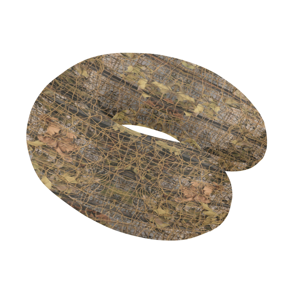 Camouflage Realtree Pattern Print Design 01 U-Shaped Travel Neck Pillow
