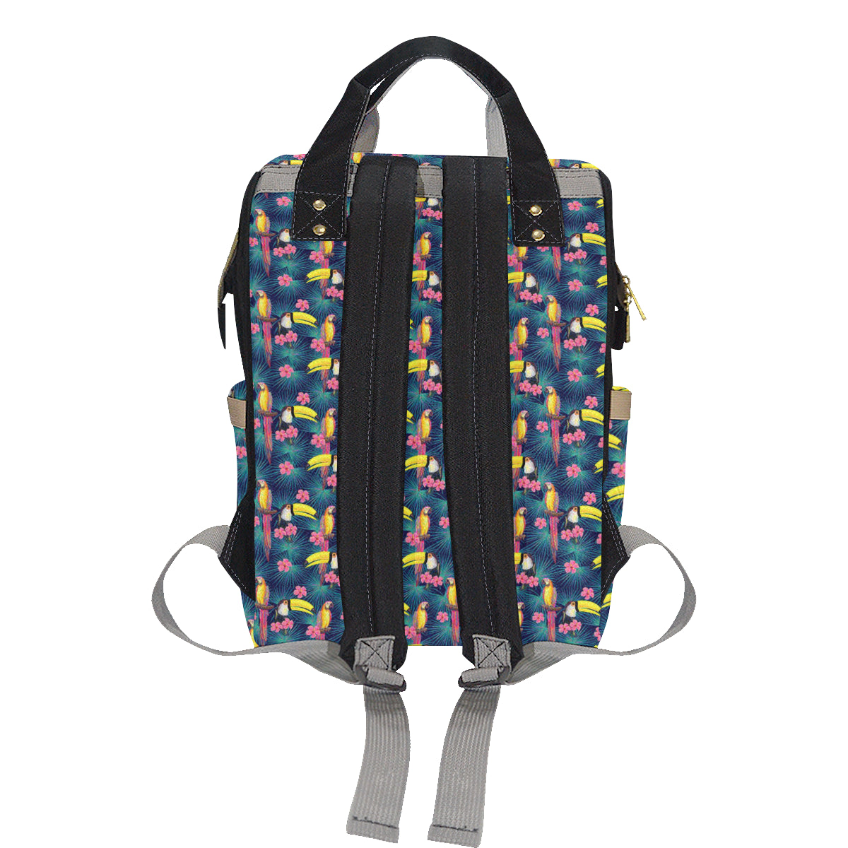 Toucan Parrot Design Diaper Bag Backpack