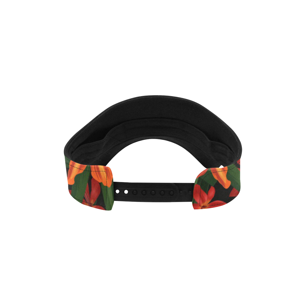 Amaryllis Pattern Print Design AL05 Unisex Sun Visor