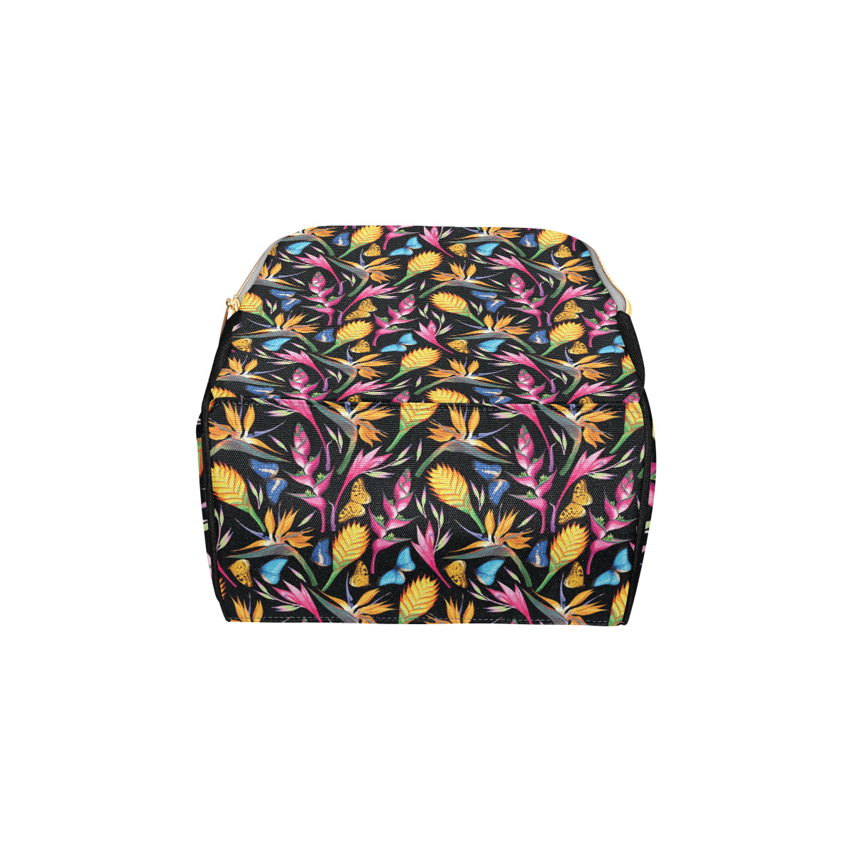 Tropical Flower Pattern Print Design TF016 Diaper Bag Backpack