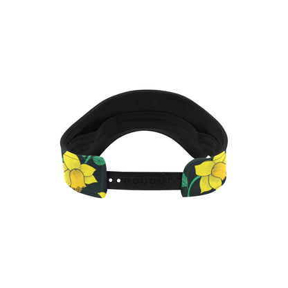 Daffodils Pattern Print Design DF03 Unisex Sun Visor