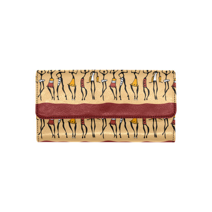African People Women's Trifold Wallet