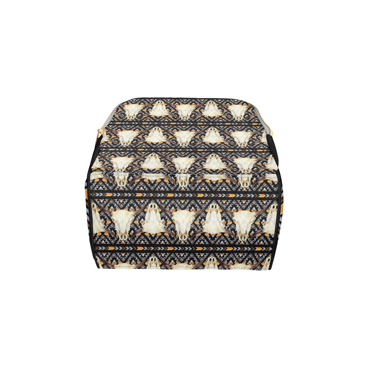 Buffalo Head Pattern Print Design 03 Diaper Bag Backpack