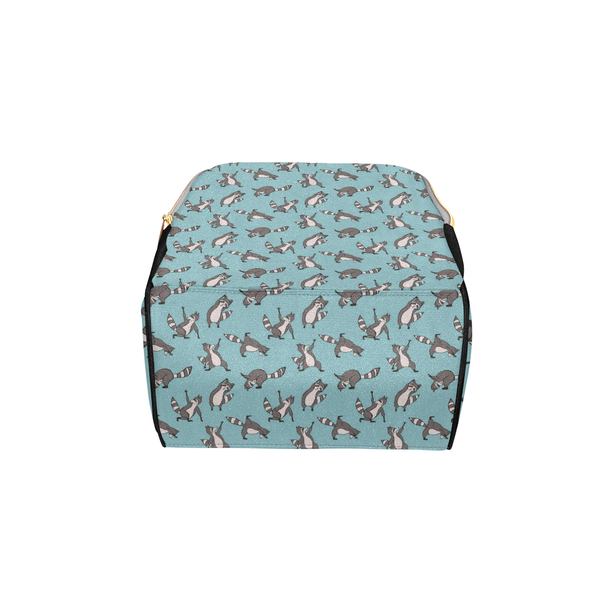 Raccoon Pattern Print Design A07 Diaper Bag Backpack