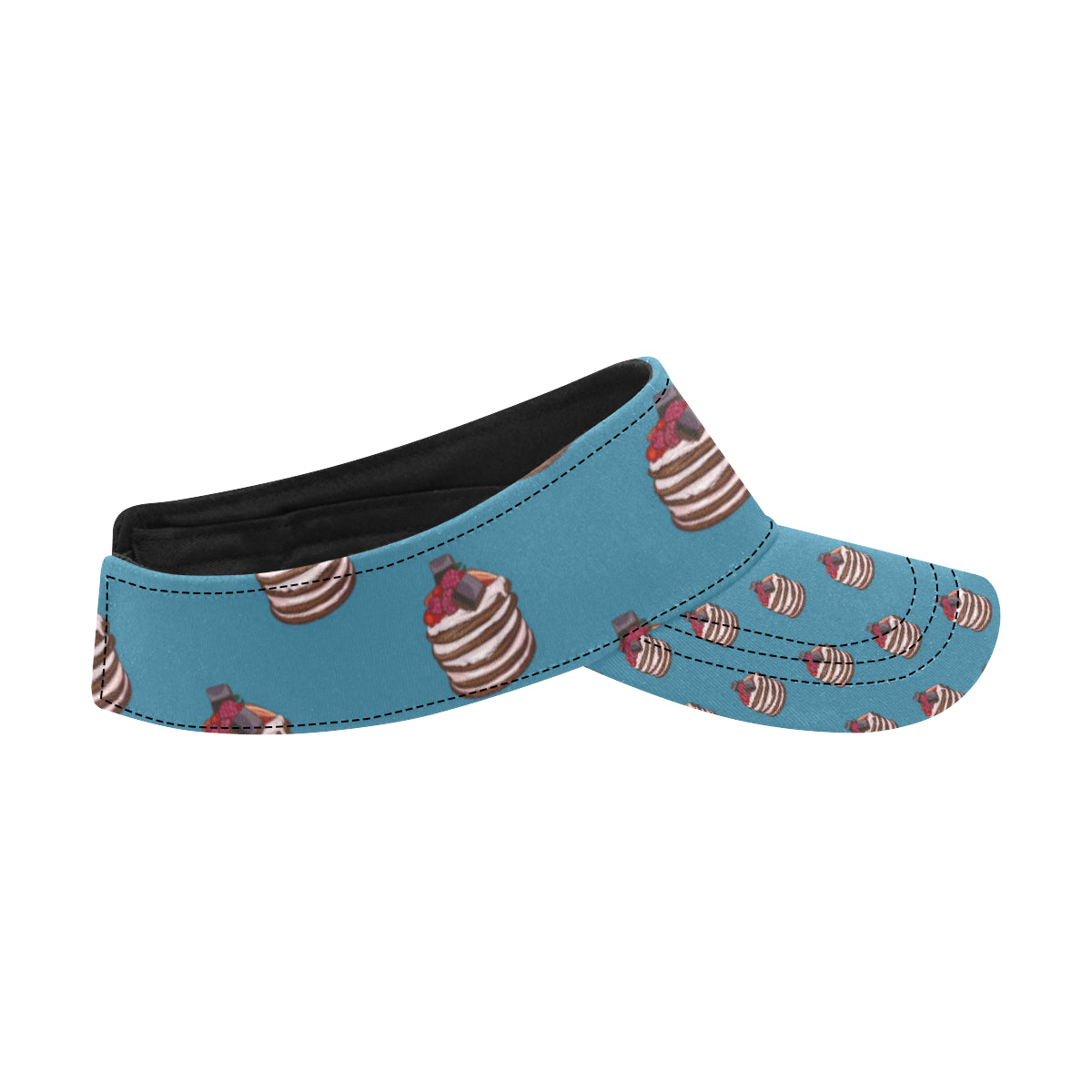 Pancake Pattern Print Design A03 Unisex Sun Visor