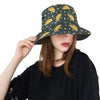 Taco Pattern Print Design TC02 Unisex Bucket Hat