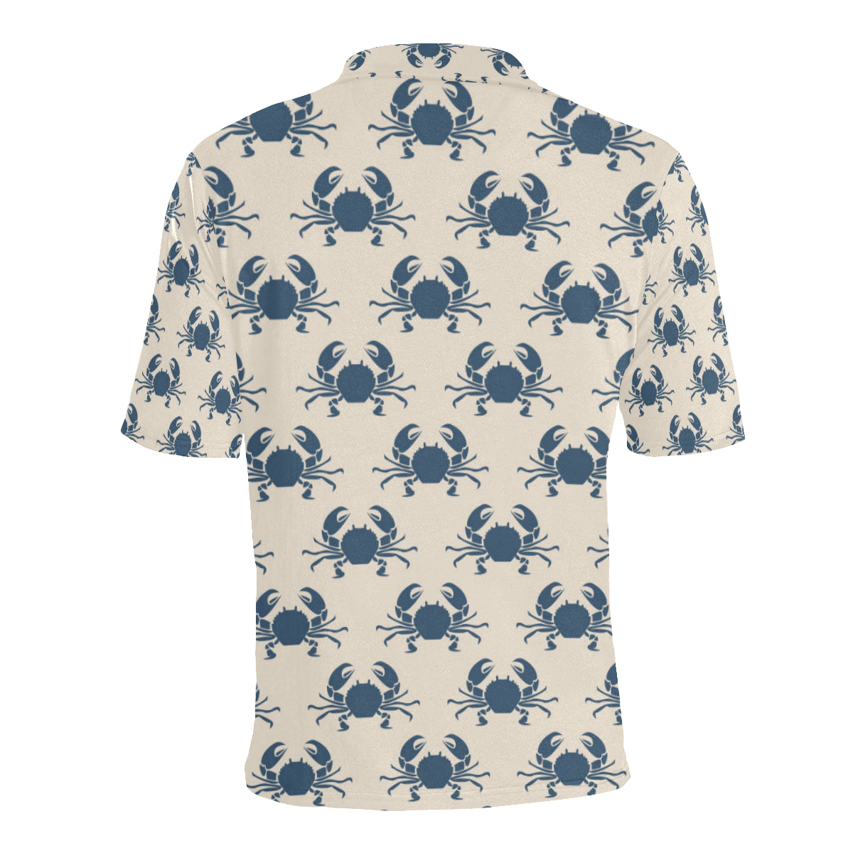 Crab Pattern Print Design 02 Men Polo Shirt
