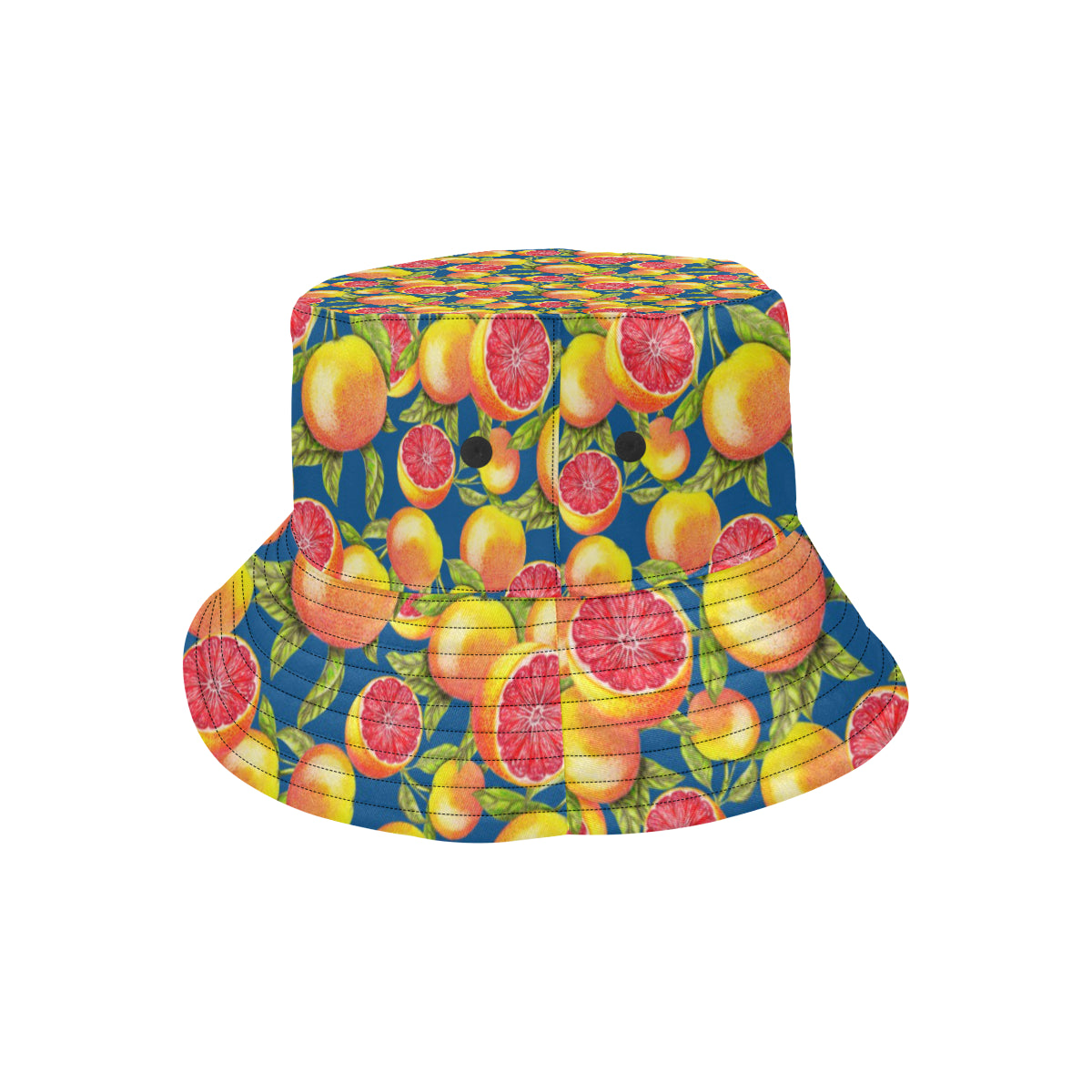 Grapefruit Pattern Print Design GF04 Unisex Bucket Hat