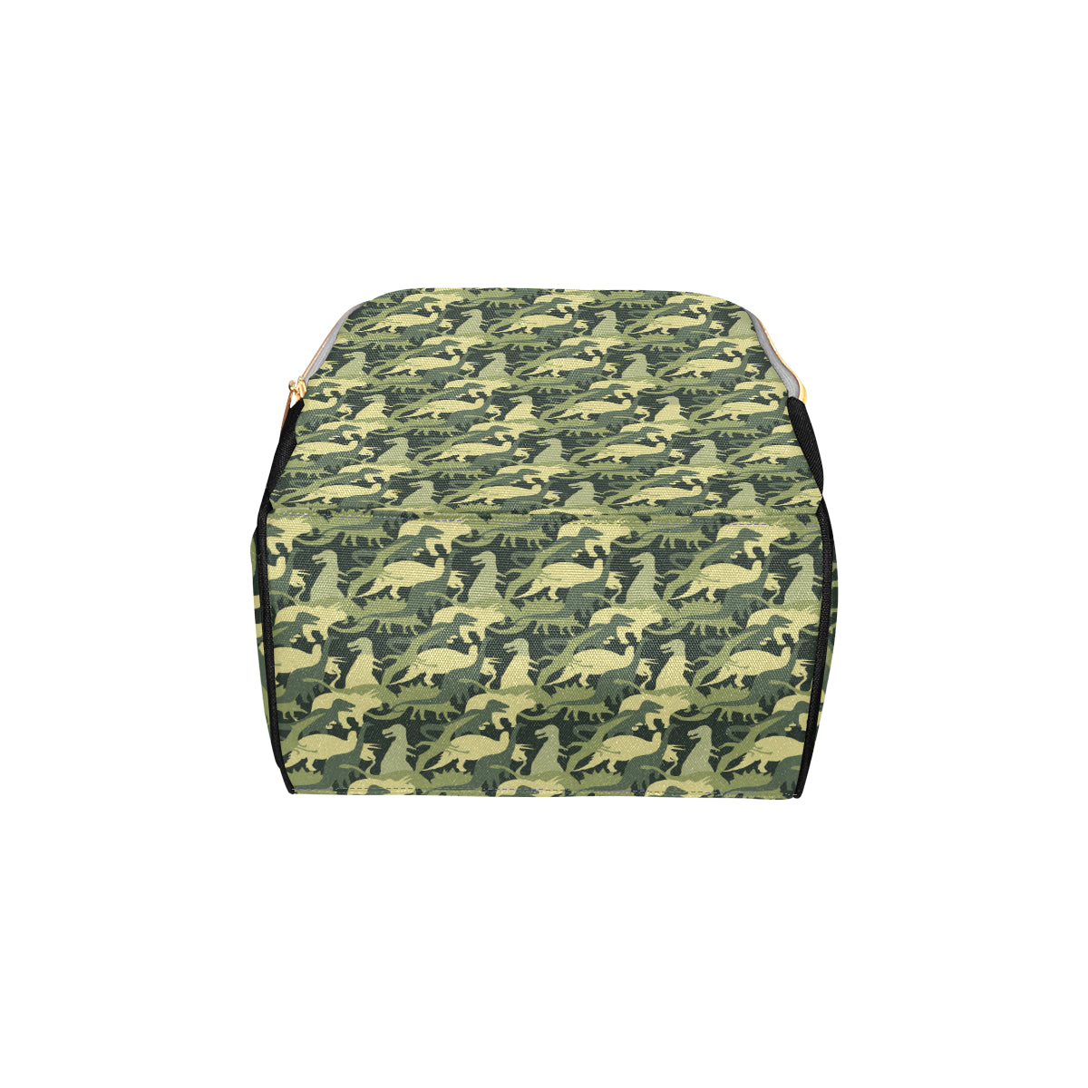 Camouflage Dinosaur Pattern Print Design 03 Diaper Bag Backpack