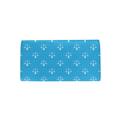 Libra Pattern Print Design 02 Women's Trifold Wallet