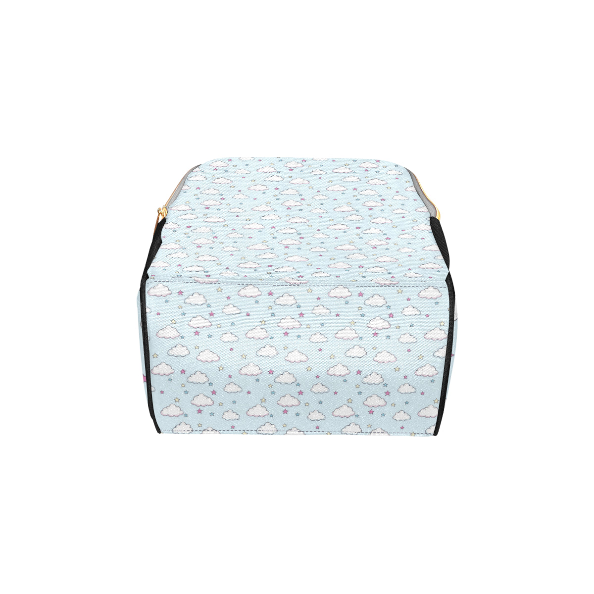 Cloud  Pattern Print Design 01 Diaper Bag Backpack