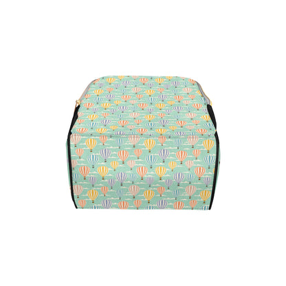 Ballon Pattern Print Design 01 Diaper Bag Backpack