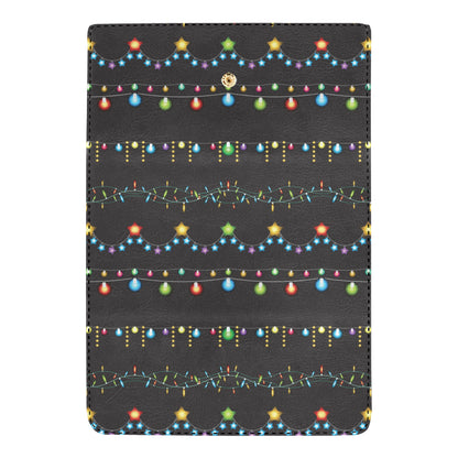 Christmas Light Pattern Print Design 01 Women's Trifold Wallet