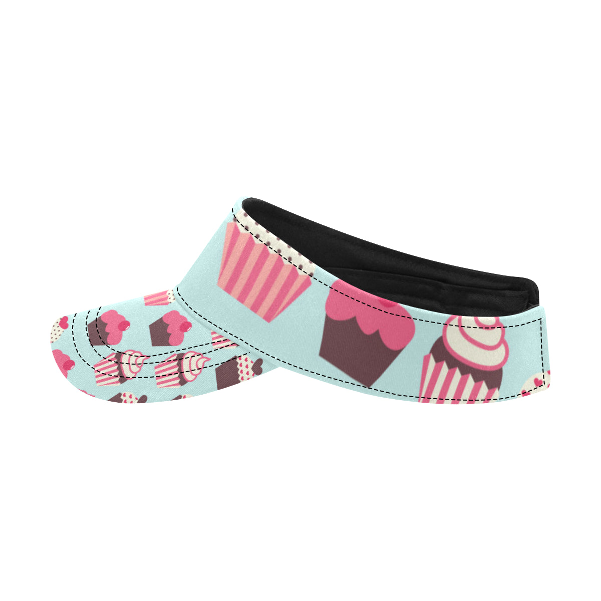 CupCake Print Pattern Unisex Sun Visor