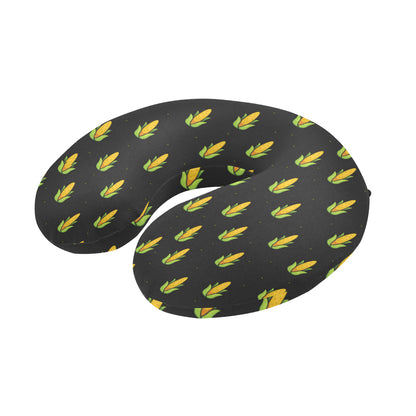 Corn Pattern Print Design 04 U-Shaped Travel Neck Pillow