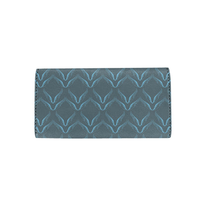 Angel Wings Pattern Print Design 04 Women's Trifold Wallet