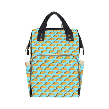 Taco Pattern Print Design TC03 Diaper Bag Backpack