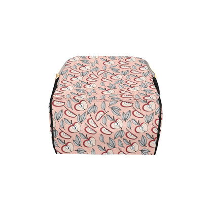 Apple Pattern Print Design AP04 Diaper Bag Backpack