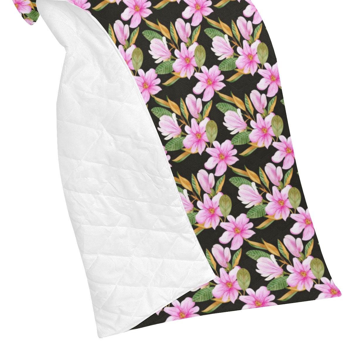 Magnolia Pattern Print Design MAG08 Premium Quilt