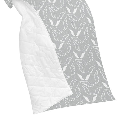 Angel Wings Pattern Print Design 01 Premium Quilt