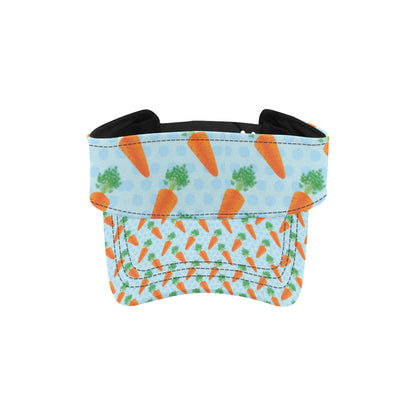 Carrot Pattern Print Design 01 Unisex Sun Visor