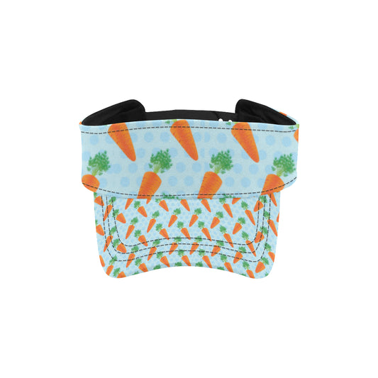 Carrot Pattern Print Design 01 Unisex Sun Visor