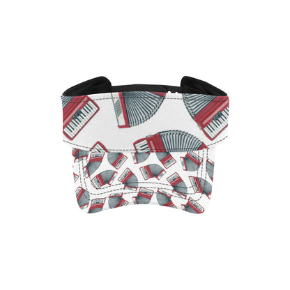 Accordion Pattern Print Design 03 Unisex Sun Visor