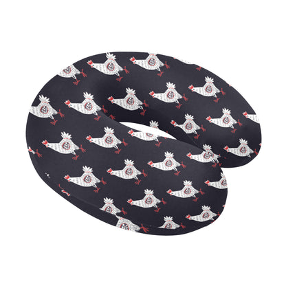 Chicken Pattern Print Design 03 U-Shaped Travel Neck Pillow