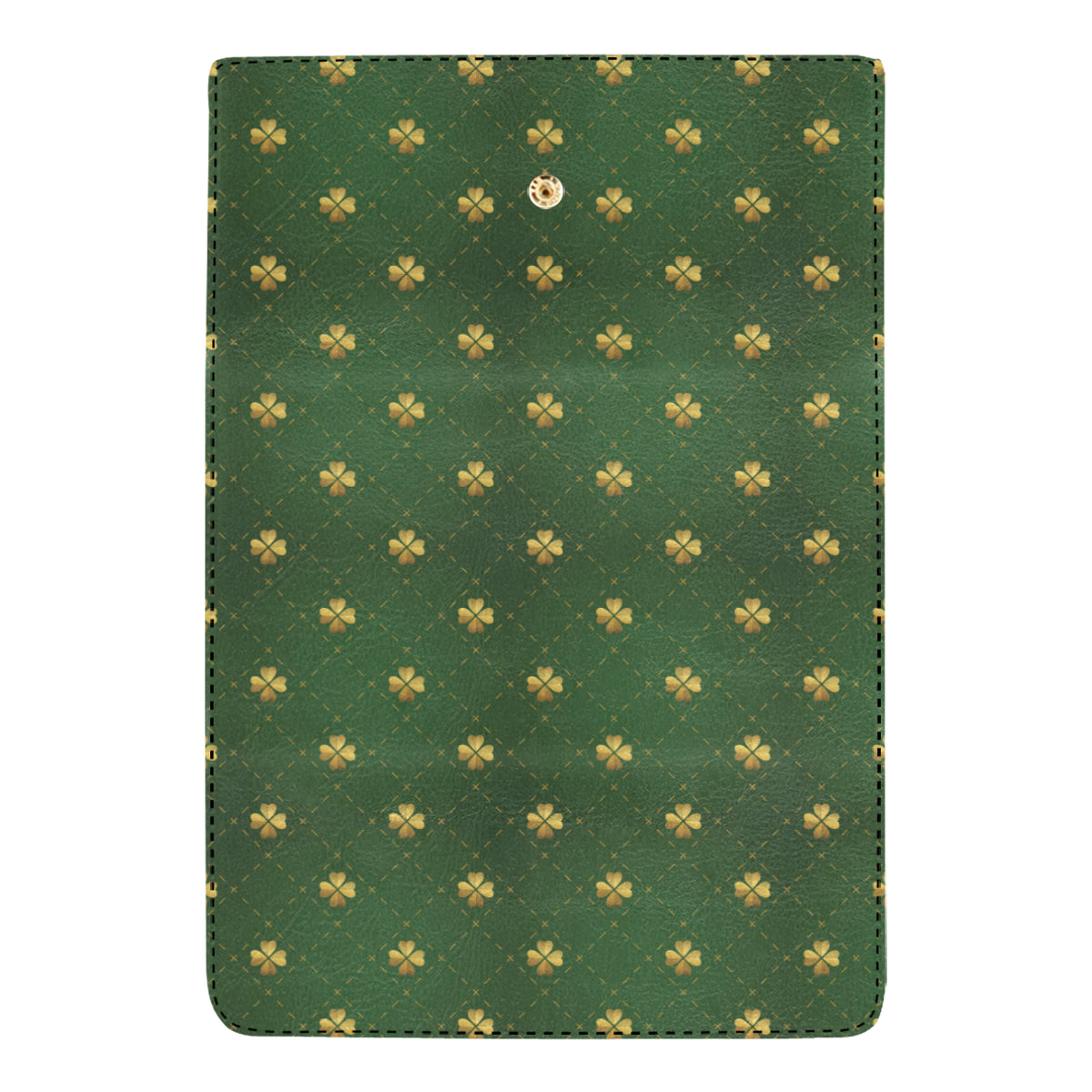 Clover  Pattern Print Design 01 Women's Trifold Wallet