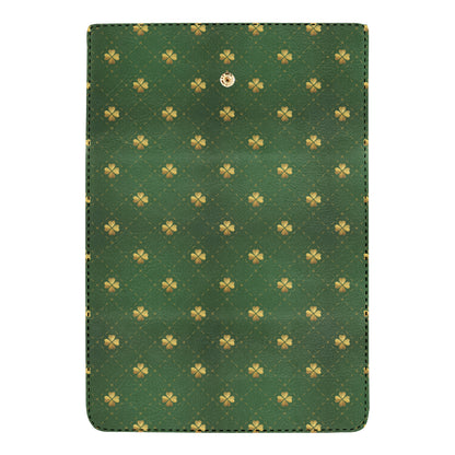 Clover  Pattern Print Design 01 Women's Trifold Wallet