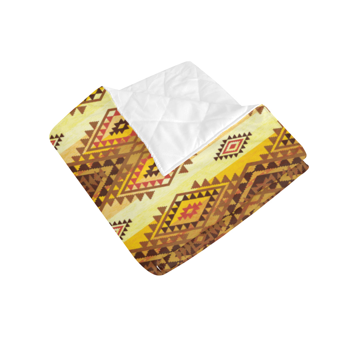 Native Pattern Print Design A09 Premium Quilt