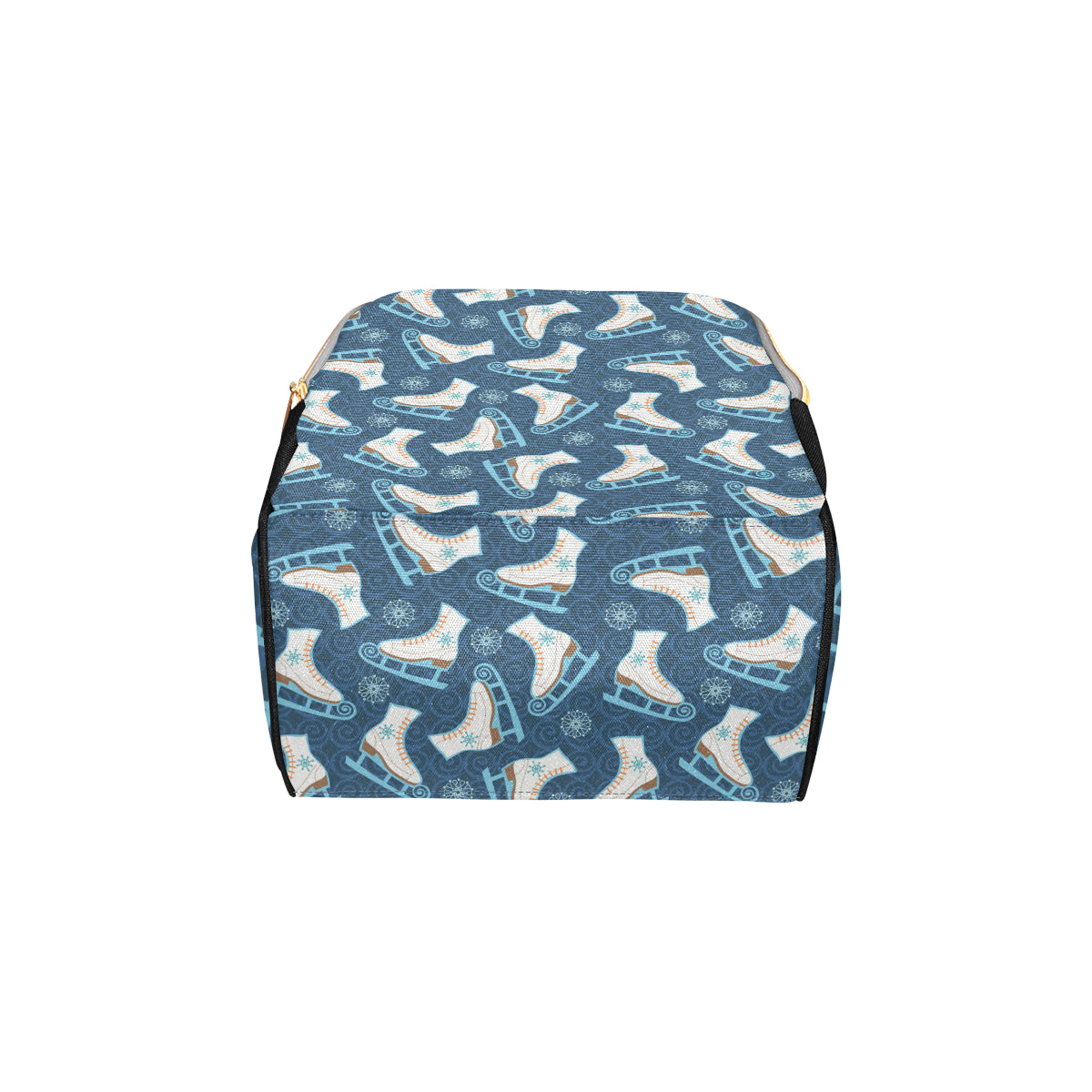 Ice Skate Pattern Print Design 01 Diaper Bag Backpack