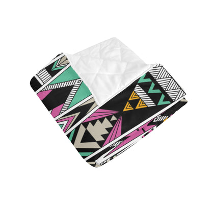 Tribal Aztec Triangle Premium Quilt