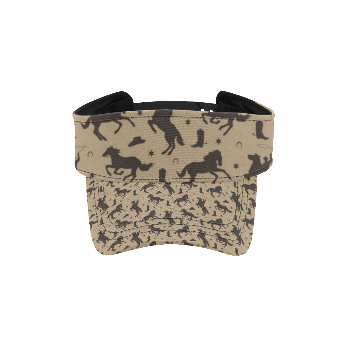 Cowboy Pattern Print Design 05 Unisex Sun Visor