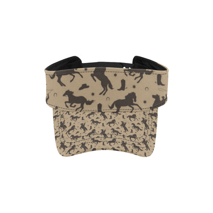 Cowboy Pattern Print Design 05 Unisex Sun Visor