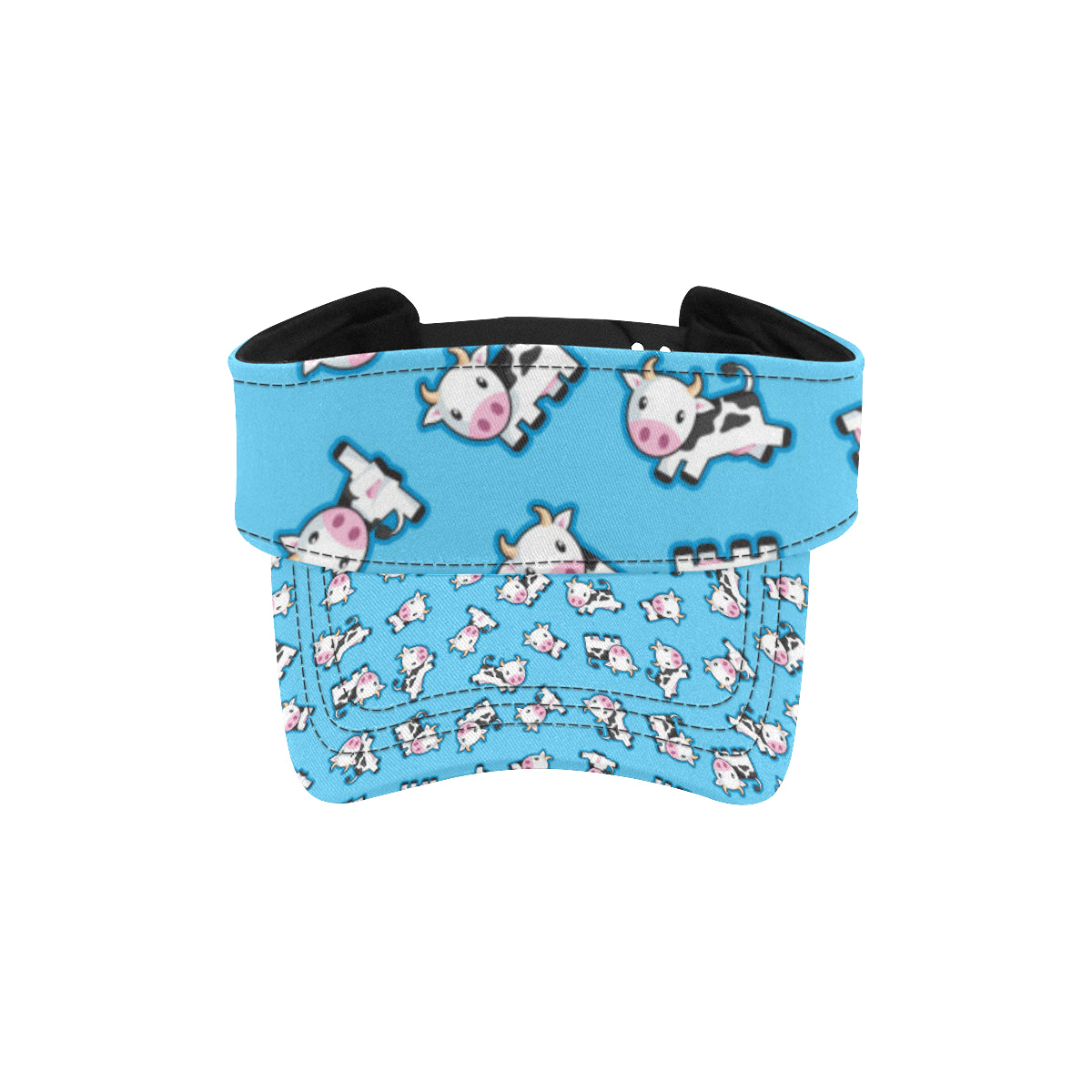 Cow Pattern Print Design 01 Unisex Sun Visor