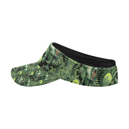 Dinosaur T Rex Print Pattern Unisex Sun Visor
