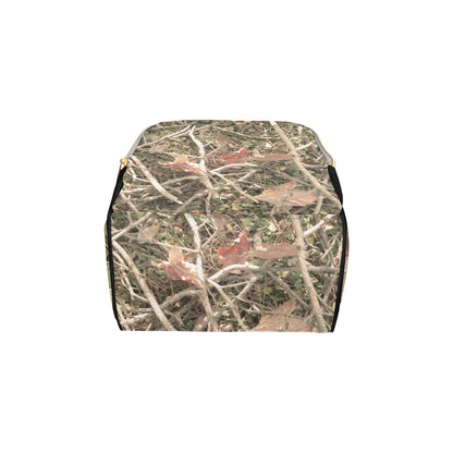 Camouflage Realistic Tree Authumn Print Diaper Bag Backpack