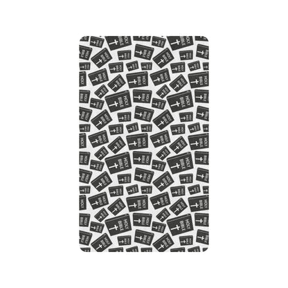Christian Holy Bible Book Pattern Rubber Doormat