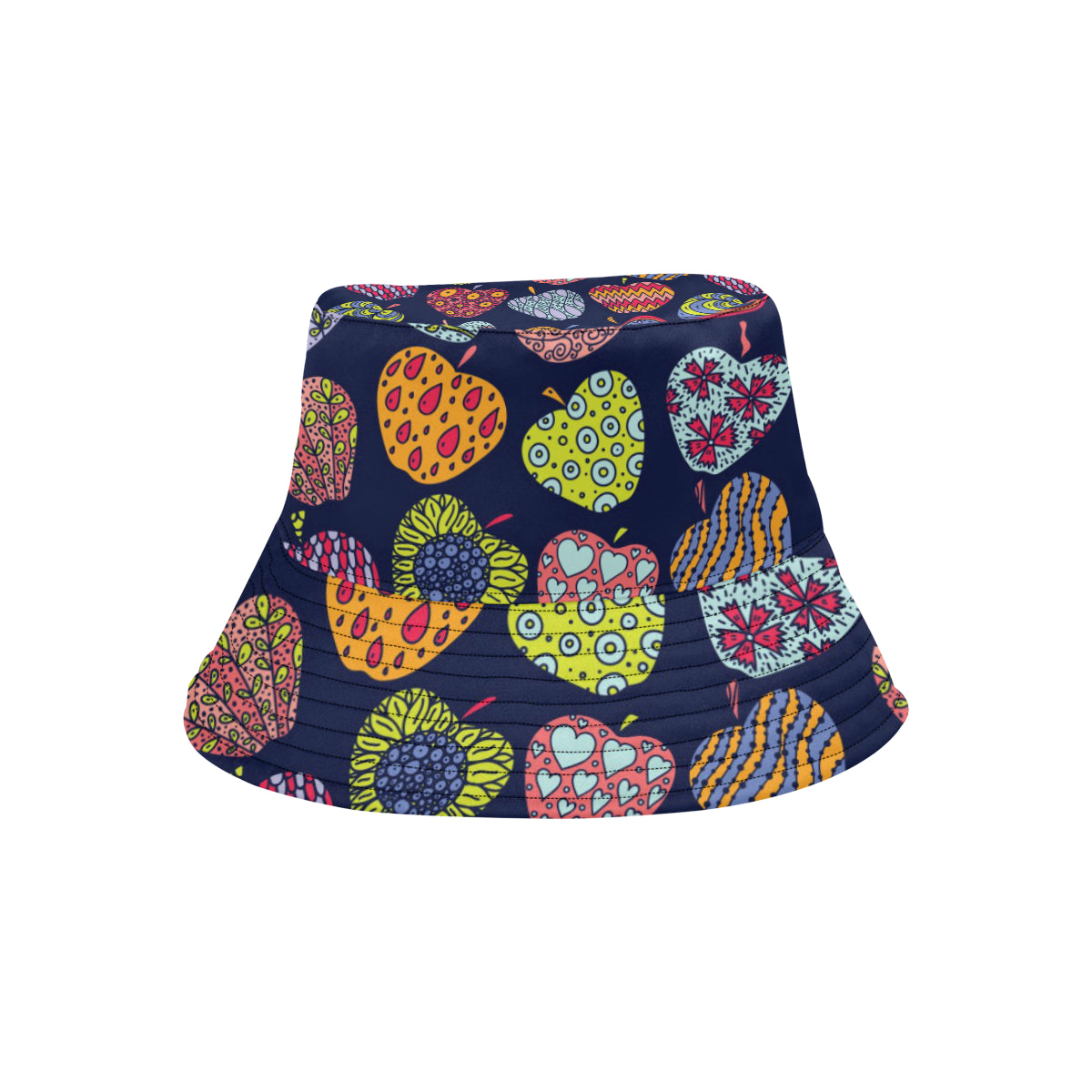 Apple Pattern Print Design AP05 Unisex Bucket Hat