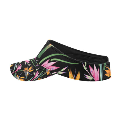 Tropical Flower Pattern Print Design TF017 Unisex Sun Visor