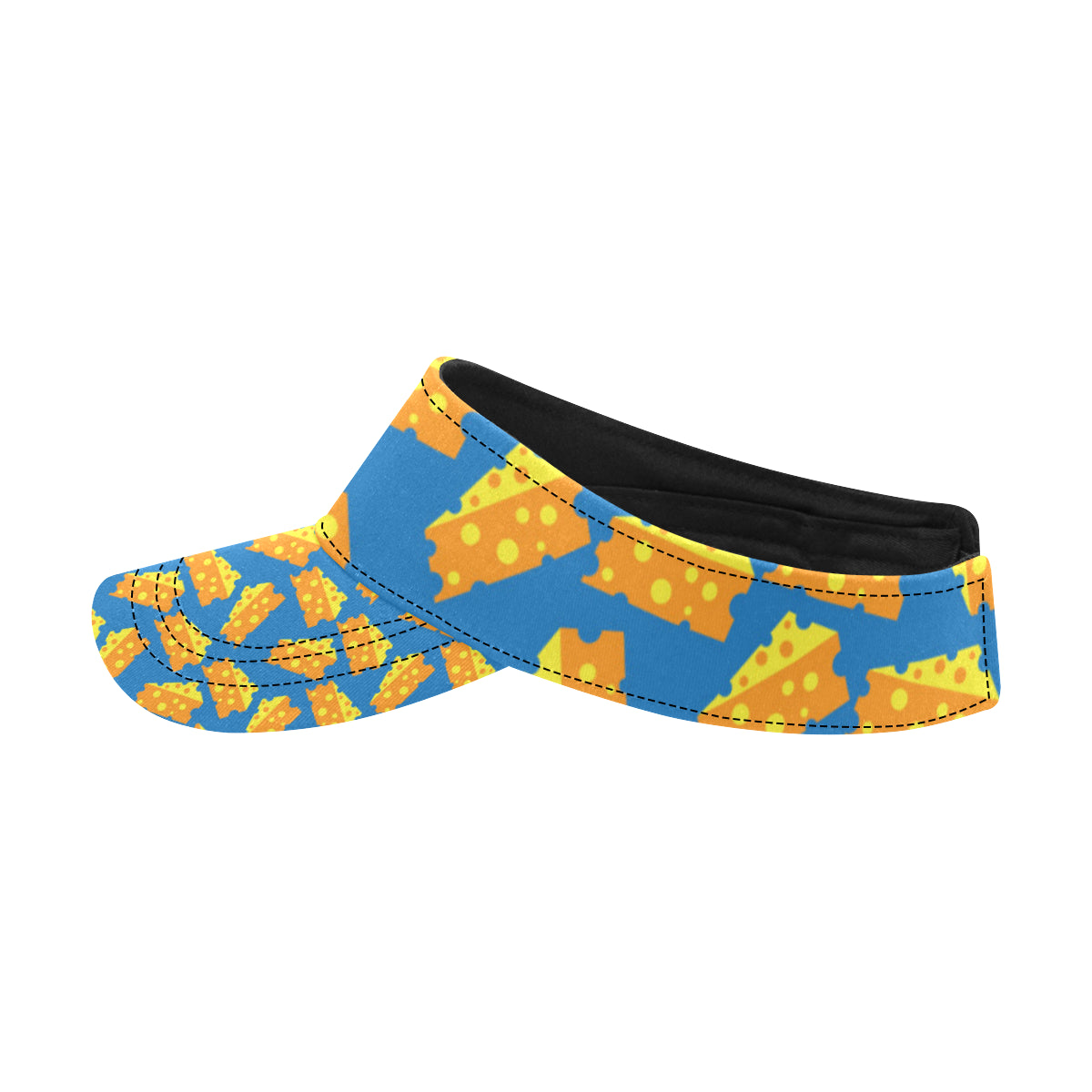 Cheese Pattern Print Design 05 Unisex Sun Visor