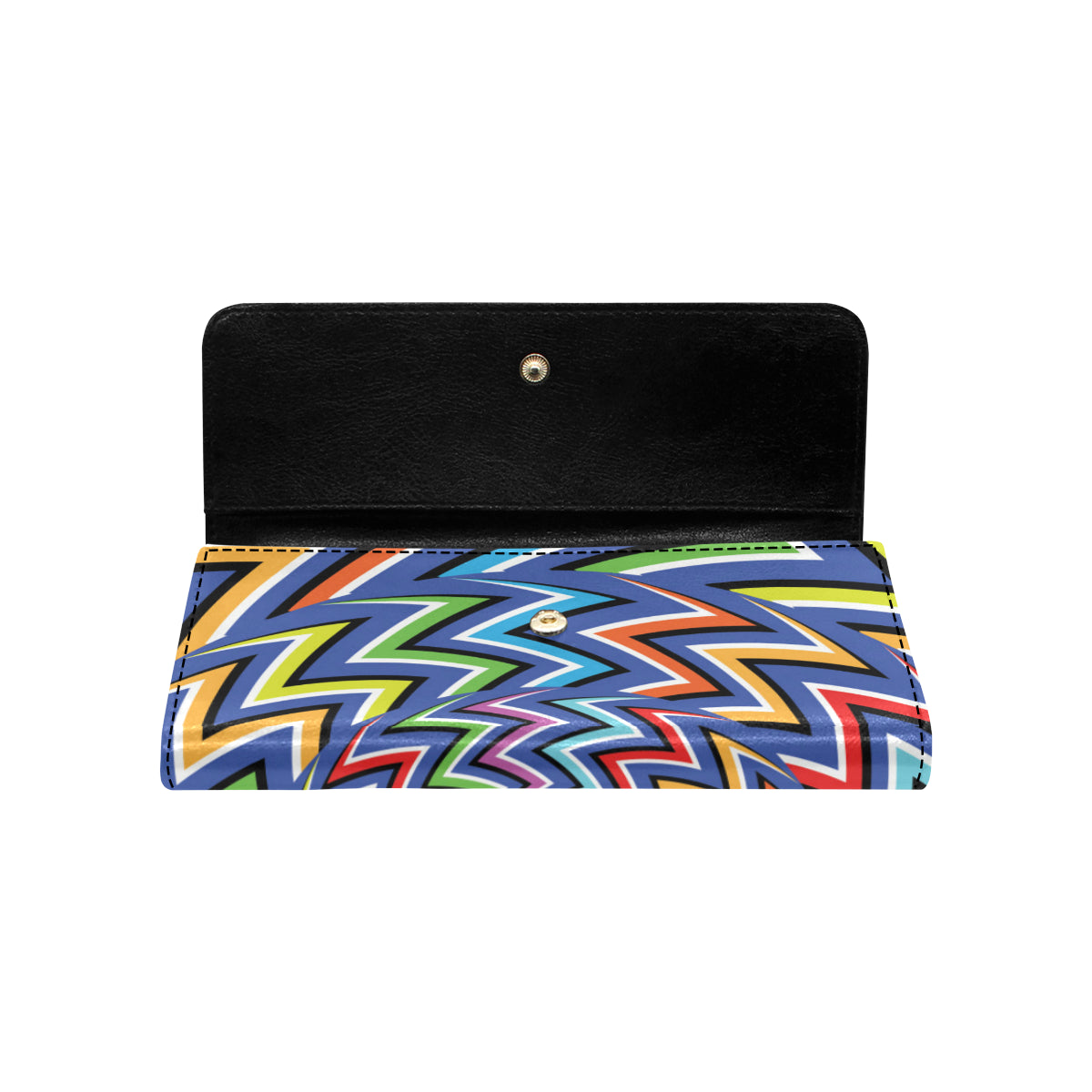 Optical illusion Pattern Print Design A02 Women's Trifold Wallet
