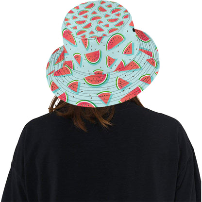 Watermelon Pattern Print Design WM03 Unisex Bucket Hat