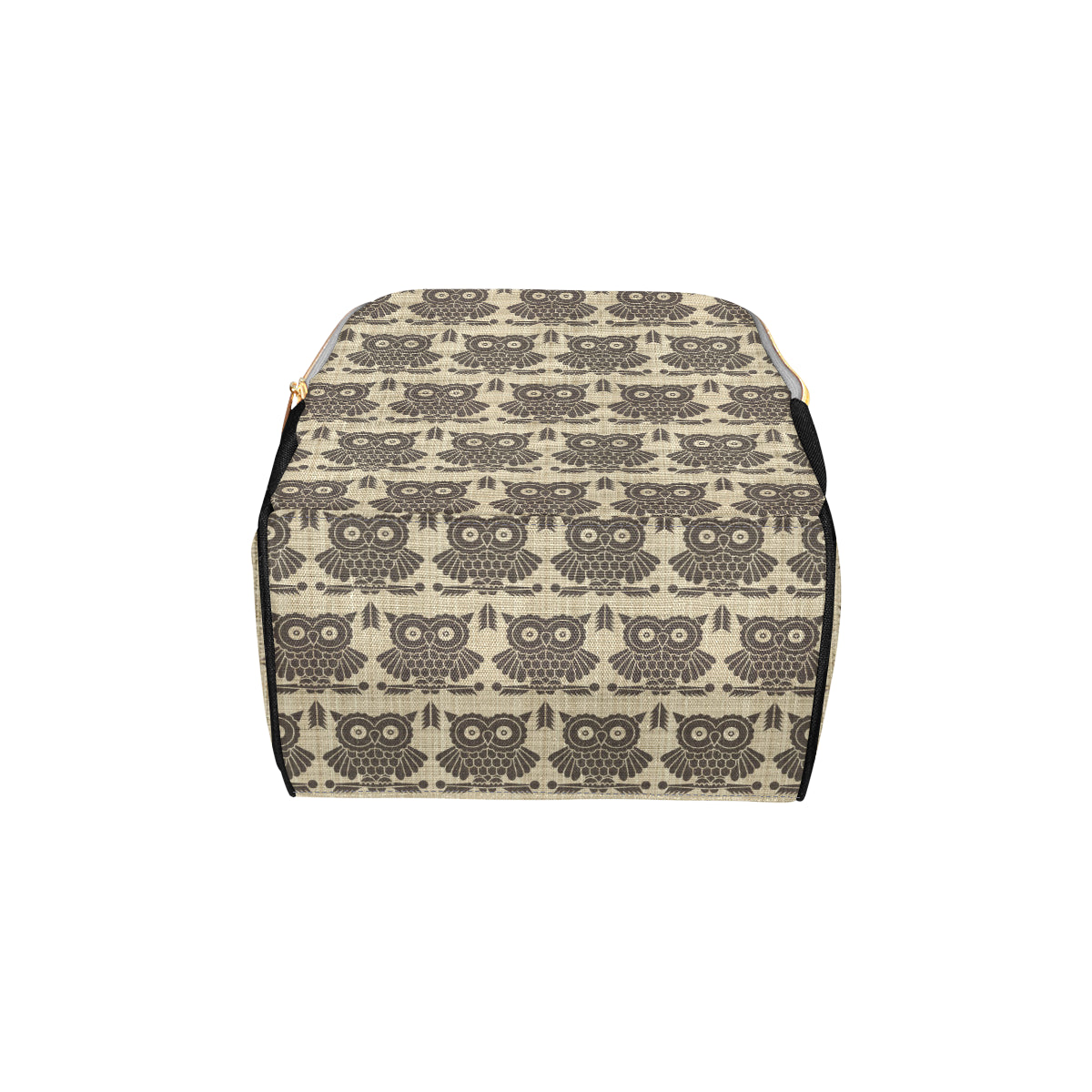 Owl Pattern Print Design A01 Diaper Bag Backpack