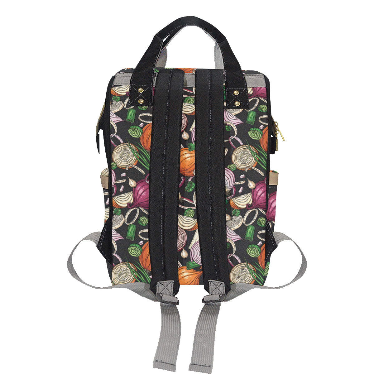 Onion Pattern Print Design A03 Diaper Bag Backpack