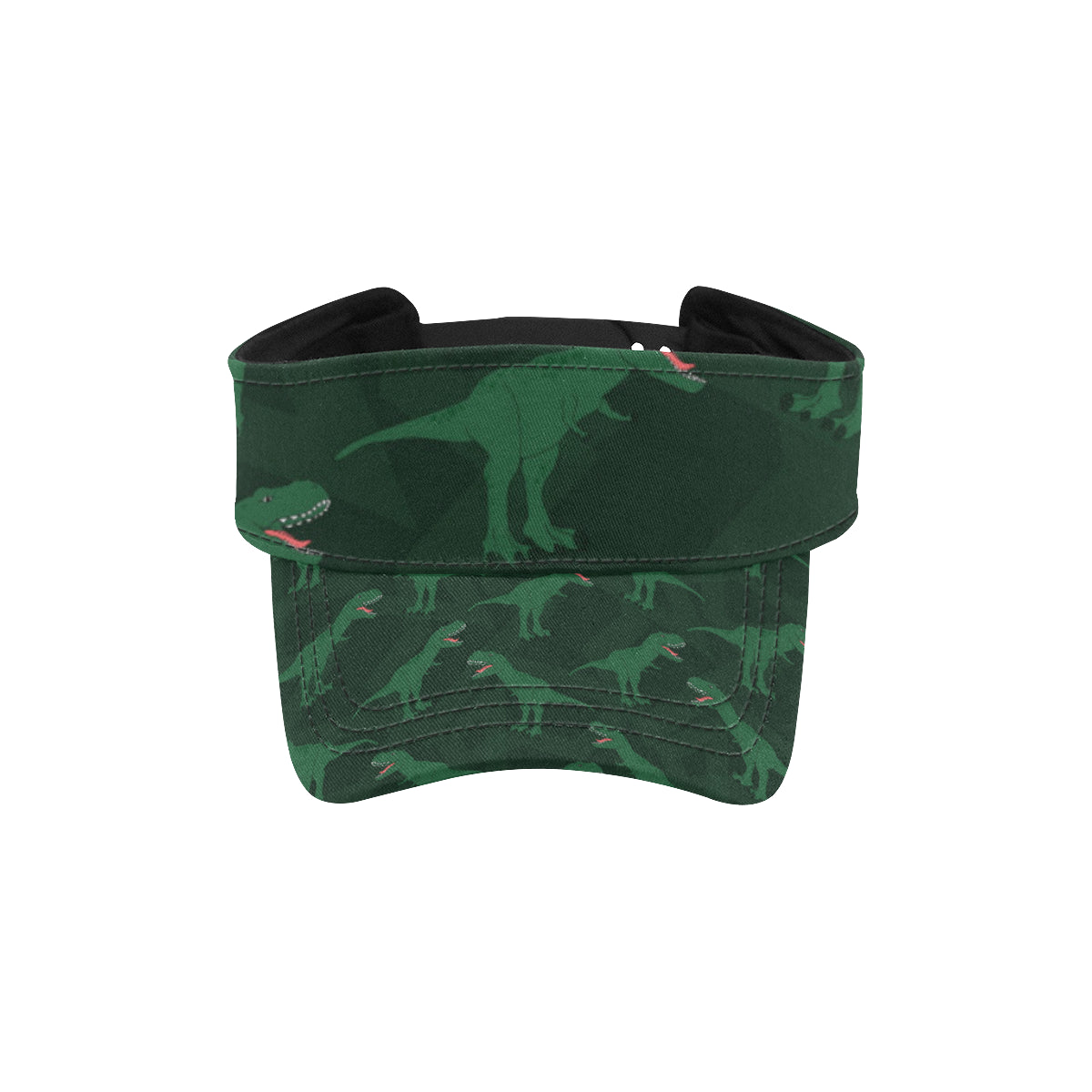 T Rex Pattern Print Design A06 Unisex Sun Visor